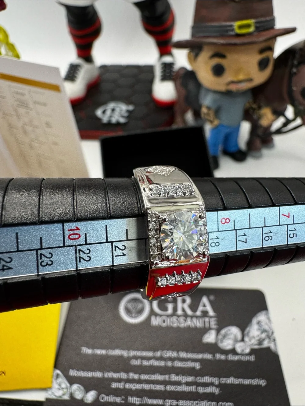 Moissanite Ring Size 9
